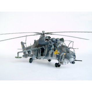 Trumpeter Mil Mi-24V Hind-E Assault Helicopter - 1:35
