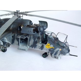 Trumpeter Mil Mi-24V Hind-E Assault Helicopter - 1:35