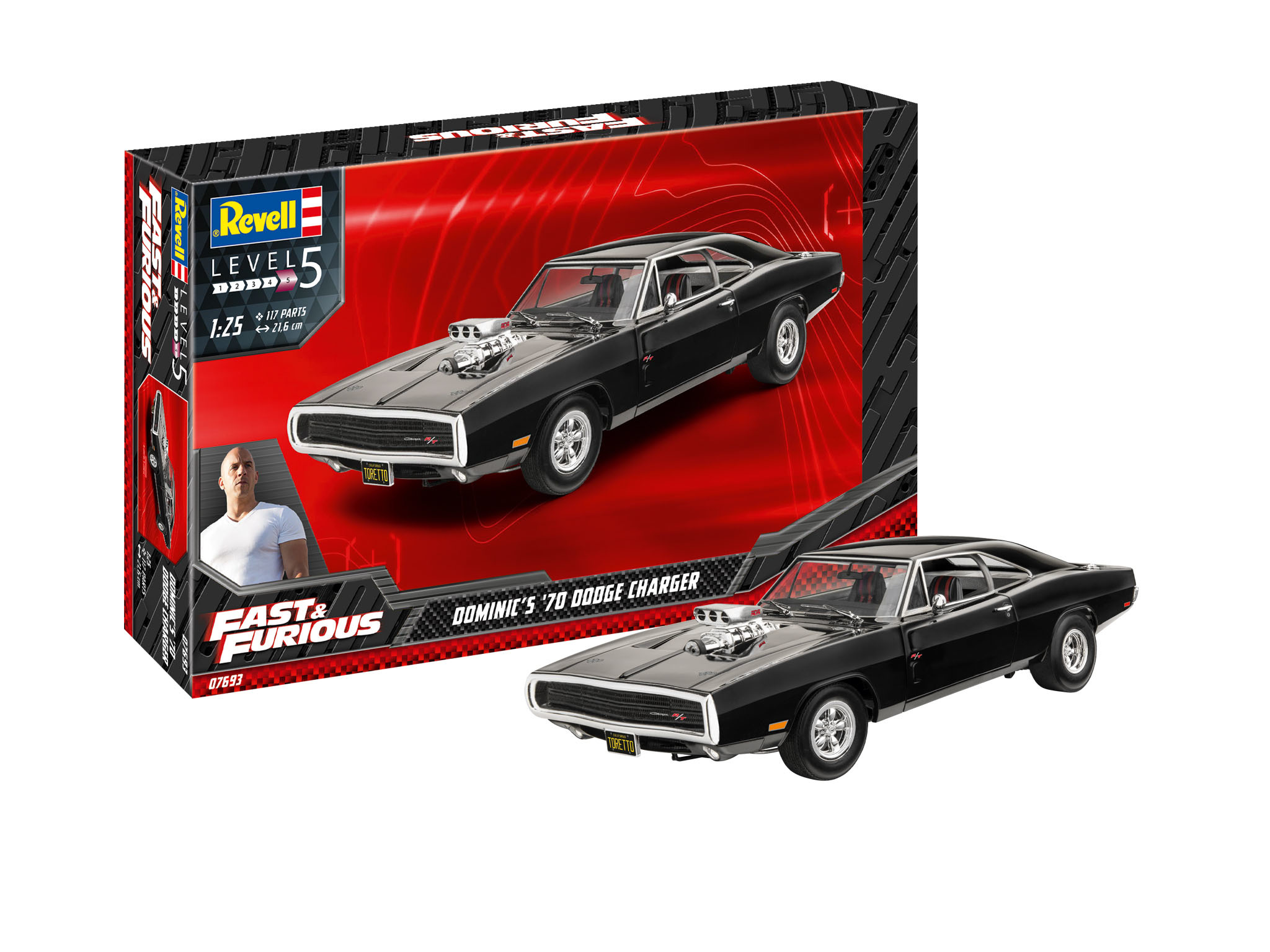 Revell Fast Furious Dominics 1970 Dodge Charger 1 25 Traudls Modellbau