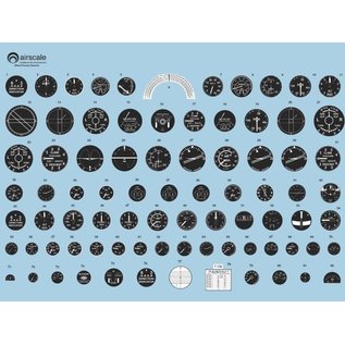 Airscale WWII RAF Instrument Dial Decals - 1:32