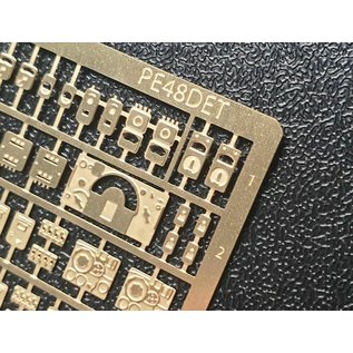 Airscale PE Cockpit Details / Etched Brass Cockpit Parts - 1:48