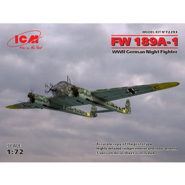 ICM ICM - Focke Wulf Fw 189A-1 German Night Fighter - 1:72