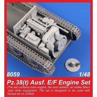 CMK Engine Set Panzer 38(t) Ausf. E/F - 1:48