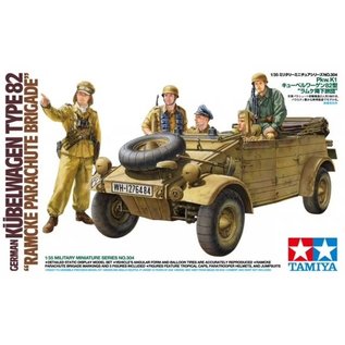 TAMIYA Pkw. K1 "Kübelwagen" Typ 82 "- Ramcke Parachute Brigade - 1:35