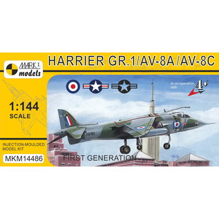 Mark I. Hawker Siddeley Harrier GR.1/AV-8A/AV-8C "First Generation" - 1:144