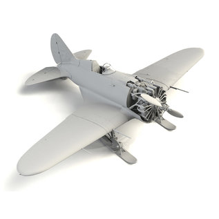 ICM Polikarpov  I-16 type 17 WWII Soviet Fighter - 1:32