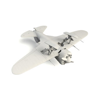 ICM Polikarpov  I-16 type 17 WWII Soviet Fighter - 1:32