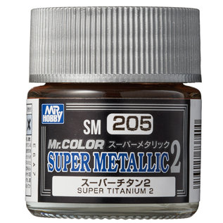 Mr. Hobby Mr. Color Super Metallic 2 - Super Titanium 2