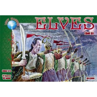 The Red Box Dark Alliance - Elves set 3 - 1:72