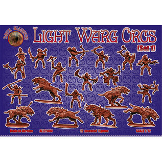 The Red Box Dark Alliance - Light Warg Orcs - 1:72