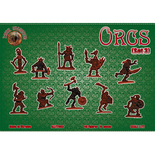 The Red Box Dark Alliance - Orcs Set 3 - 1:72