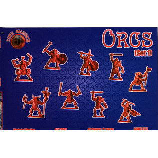 The Red Box Dark Alliance - Orcs Set1 - 1:72