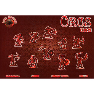 The Red Box Dark Alliance - Orcs Set2 - 1:72