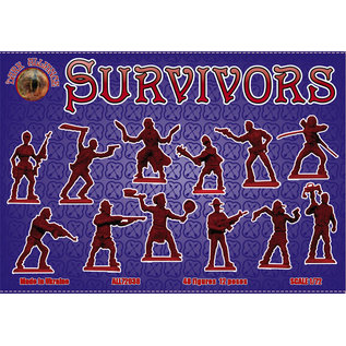 The Red Box Dark Alliance - Survivors (Antizombies) - 1:72