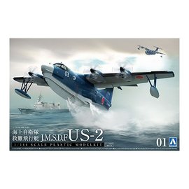 Aoshima Aoshima - ShinMaywa US-2 JMSDF Rescue Flyingboat - 1:144