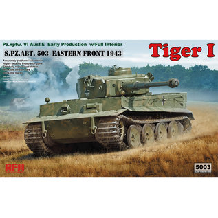 Ryefield Model PzKpfw. VI Tiger Ausf. E (early) - w/full Interior - 1:35