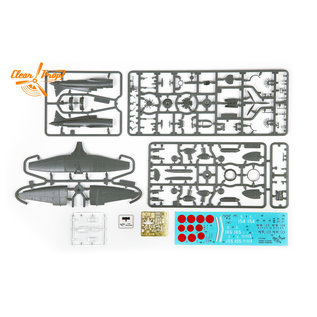 Clear Prop! Mitsubishi A5M2b Claude (early version) - Expert Kit - 1:72