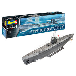 Revell Revell - German Submarine Type IXC U67/U154 - 1:72