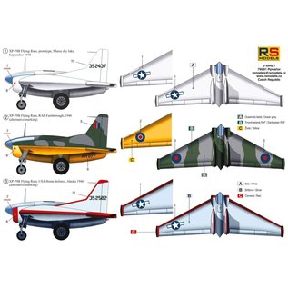 RS Models RS Models - Northrop XP-79 Flying Ram - 1:72