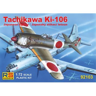 RS Models Tachikawa Ki-106 (wooden Nakajima Ki-84) - 1:72