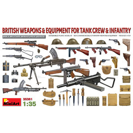MiniArt MiniArt - British Weapons & Equipment for Tank Crew & Infantry - 1:35