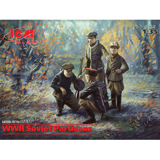 ICM WWII Soviet Partisans - 1:35