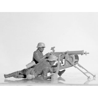 ICM WWII German MG08 MG Team - 1:35