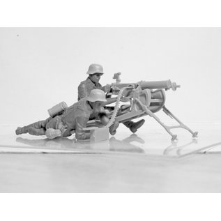 ICM WWII German MG08 MG Team - 1:35