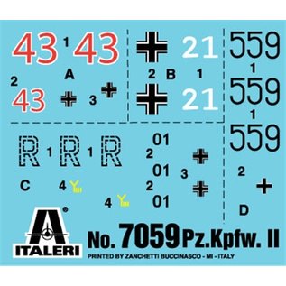 Italeri Pz.Kpfw. II Ausf. F - 1:72