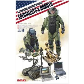 MENG MENG - U.S. Explosive Ordnance Disposal Specialists & Robots - 1:35