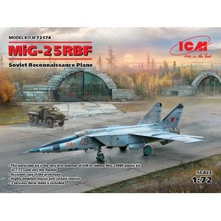 ICM MiG-25RBF Soviet Reconnaissance Plane - 1:72