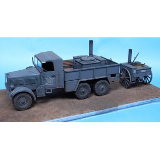 IBG Models IBG - Einheitsdiesel with small field kitchen Hf. 14 - 1:35