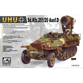 AFV-Club AFV-Club - Sd.Kfz.251/1 Ausf. D "Uhu" - 1:35