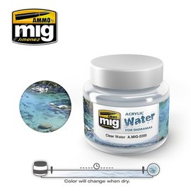 AMMO by MIG AMMO - Clear Water - Acrylic Gel