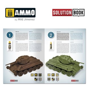 AMMO by MIG Solution Book "How to Paint 4bo Russian Vehicles"