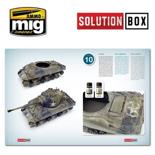 AMMO by MIG Solution Book "How to Paint American ETO Vehicles"