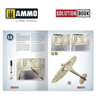 AMMO by MIG Solution Book "How To Paint WWII RAF Aircraft"