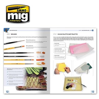 AMMO by MIG Encyclopedia of Figures Modeling Techniques - Vol. 0 Quick Guide for Painting