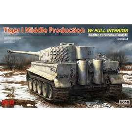 Ryefield Model RFM - PzKpfw. VI Tiger Ausf. E (middle production) - w/full Interior - 1:35