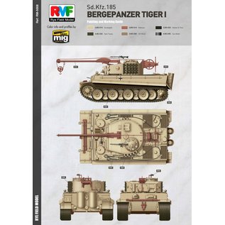 Ryefield Model Sd.Kfz. 185 Bergepanzer Tiger I - Italy 1944 - 1:35