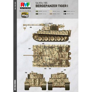 Ryefield Model Sd.Kfz. 185 Bergepanzer Tiger I - Italy 1944 - 1:35