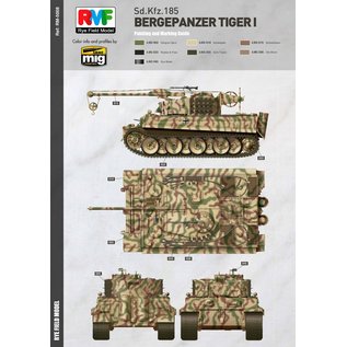 Ryefield Model Sd.Kfz. 185 Bergepanzer Tiger I - Italy 1944 - 1:35