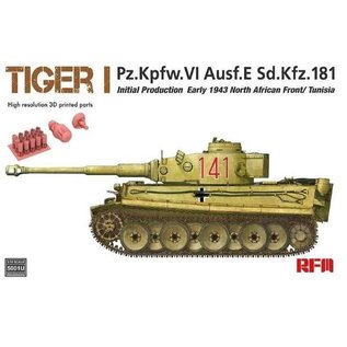 Ryefield Model PzKpfw. VI Tiger Ausf. E (Initial Production) - 1:35