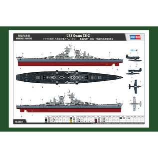 HobbyBoss amerik. Kreuzer CB-2 USS Guam - 1:350