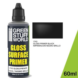 Green Stuff World Acryl-Grundierung schwarz-glänzend / Gloss black primer