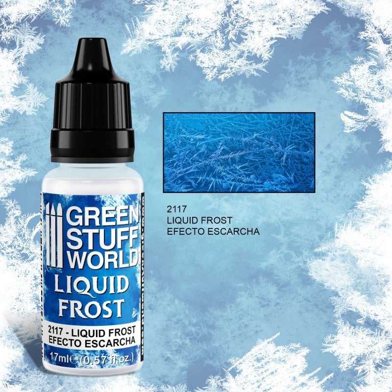 Liquid Green - - Stuff Frost / World Modellbau Traudls Frosteffekt-Lack
