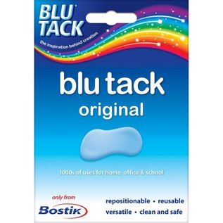 Bostik Blu Tack - Dauerplastische Klebe- und Maskiermasse