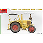 MiniArt German Tractor D8506 with Trailer - 1:35