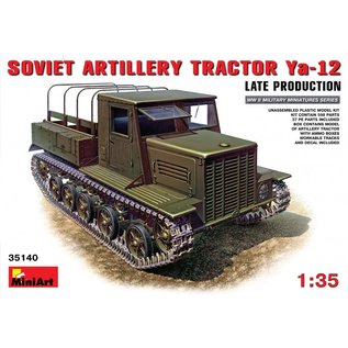 MiniArt Ya-12 Sowjetischer Artillerie Traktor Späte Produktion - 1:35