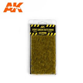 AK Interactive AK Interactive - Light Green Tufts 6mm